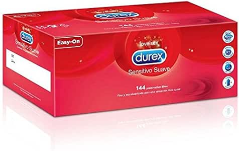 DUREX SENSITIVO SUAVE 144 UDS: Amazon.es: Hogar