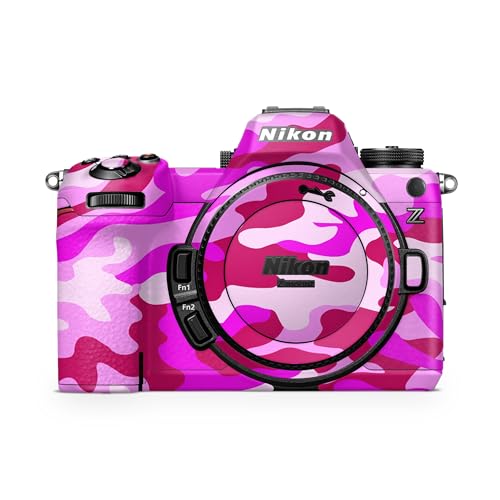 Camera Skin Compatible with Nikon Z6 III Camera (2024) - Pink Camo - Premium 3M…