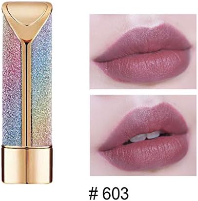 Vaycally Lipstick Makeup,Ladies Beauty Makeup Waterproof Sexy Hydrating Long Lasting Lip Gloss Lipstick,Lipstick Moisturizing Lip Balm