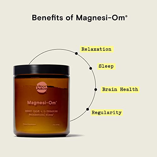 MagnesiOm by Moon Juice Magnesium Powder Supplement for Natural Calm
