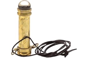 RII Brass Kaleidoscope | Mini Teleidoscope with Handmade Lampwork Glass Beads | 3 Inch Pocket Kaleidoscope | Old Brass Finish