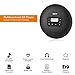 Bluetooth Rechargeable Portable CD Player Personal Compact Discman CD Player, HOTT Small Walkman MP3 Disc Music CD Player with Earbuds, LCD Display (711T Black2)