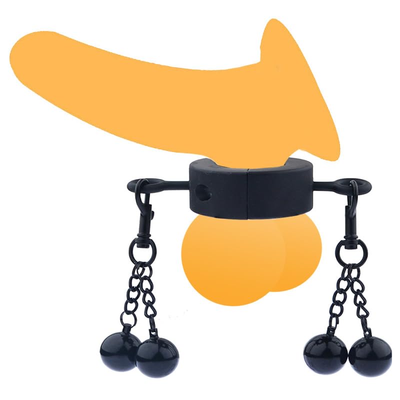 Bondage Masters BDSM CBT Ball Stretcher Weight Scrotum Stretcher, Limited Edition Stealth Black