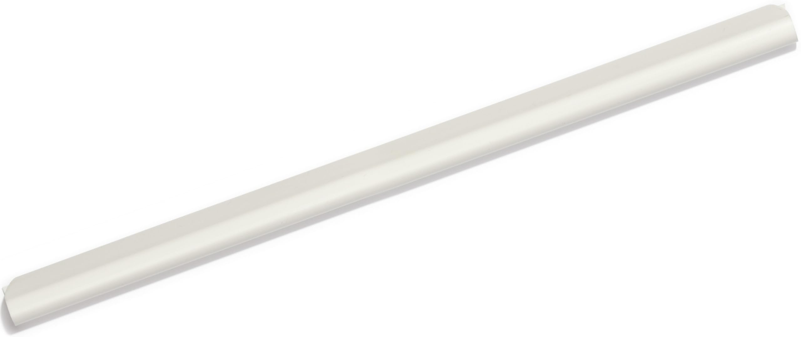 Durable A4 Spine Bar 9mm White - Pack of 25 - Quick and Easy Binding for Unpunched Documents - Holds Up to 80 A4 Sheets