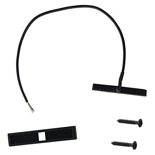 SODIAL Rod Piezo Pickup with Center Lead for Acoustic Electric Violin Mounting Bracket Screws