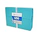 Superior CR600 Cotton Blend Bed, Solid Design, Elegant Sateen, House Basics, Set Includes 1 Flat, 1 Elastic Deep Pocket Fitted Sheet, 2 Pillowcases-Queen, Teal