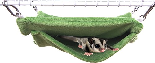 Small Pet Pocket Hammock â€“ Made in the USA (Green, Small)
