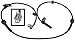APDTY 081251 ABS Sensor Harness Front Right