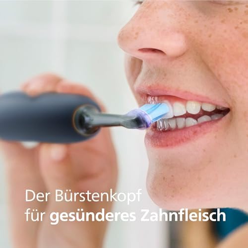Sonicare G3 Premium Gum Care, Original Ersatzbürstenköpfe, Schwarz, 6er-Pack, HX9056/88