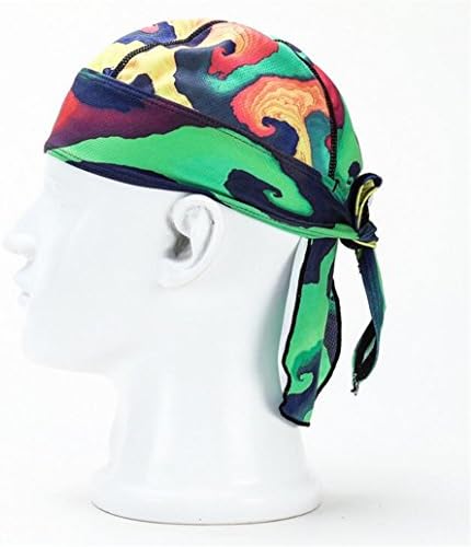 ICESNAKE Head Scarves Pirate Head Scarf Cycling Headscarf Bandana For Men &amp;Women(EO-04)
