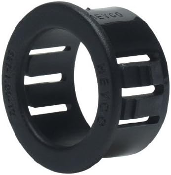Heyco 3130 SBT-1.187-15 Black Thick Panel SNAP Bushing (Package of 100)