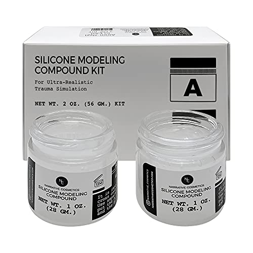 Narrative Cosmetics Silicone Modeling Compound Wound Scar Prosthetic SFX Molding Makeup for