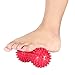 GRESATEK Peanut Spiky Massage Ball Foot Roller for Feet and Hands Best for Plantar Fasciitis Treatment Gentle and Comfortable Massage replicate Human Massage Therapist Finger Tips 2 Pack (Hot Pink)