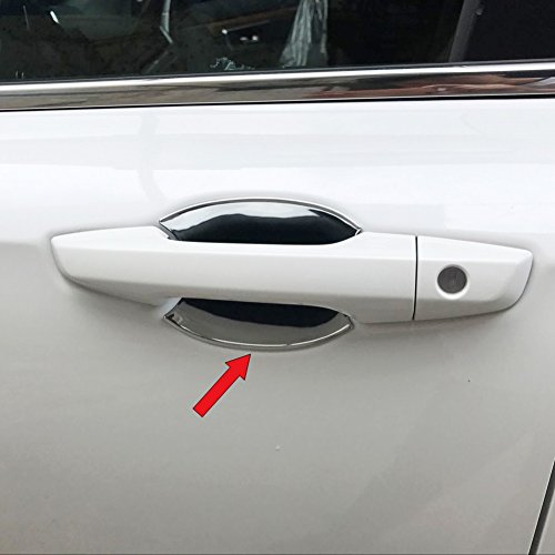 Beautost For Honda 2017 2018 2019 CR-V CRV Chrome Door Bowl Handle Cover Trims