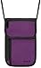 SimpacX Passport Holder Cover Case RFID Blocking Classic Neck Travel Wallet (purple)