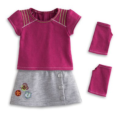 American Girl MYAG Fresh and Fun Outfit for Dolls + Charm