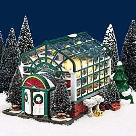 Department 56 The Original Snow Village "The Secret Garden Greenhouse"