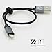 iPhone Charger Cable, Cambond Apple MFi Certified 1.0ft Nylon Braided Lightning USB Sync Charger Cord for iPhone 8 7 7 Plus 5 5s 5c 6 6 Plus iPad Air, mini2, iPad 4th iPod 5th iPod Nano 7th (Black)