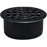Oatey 43560 2 in. ABS Plastic Snap-In Floor Drain with 2-1/4 in. Strainer