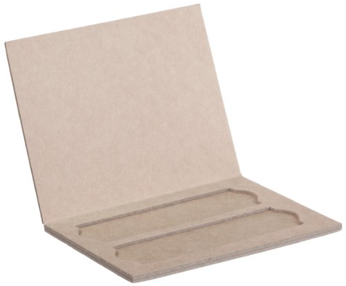 Cardboard Slide Mailer with Thumb Groove, Holds 2 Slides, Disposable, Pack of 36 - Thumbnail 2