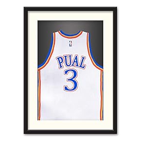 signwin Athletes Jersey Theme Wall Art Black Framed...