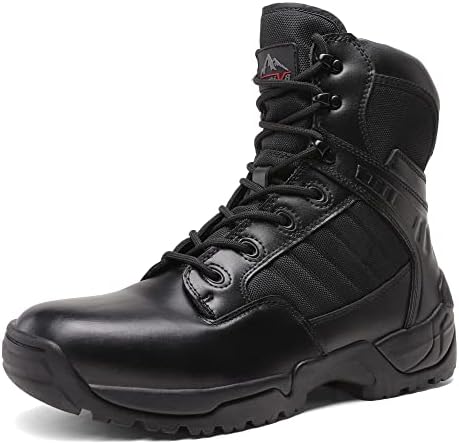 Amazon.com: G4U-CT Men's Tactical Boots Black Side Zipper 8 (6 D(M