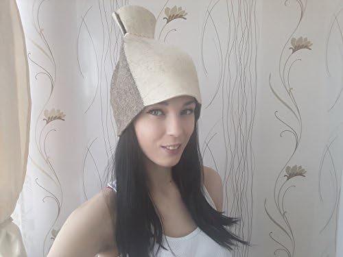 Sauna Hat Felt Spa Handmade Woman Wool