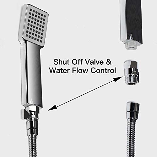 CRO DECOR Water Flow Control Valves , Brass Shower Valves G1/2 Standard