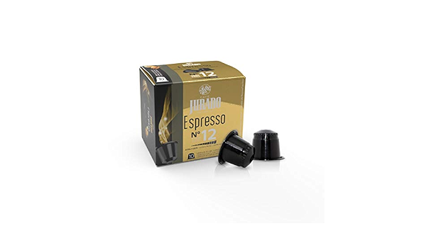 Descaffi Café Jurado descafeinado, 20 cápsulas para Nespresso