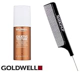 Goldwell Style Sign Creative Texture RoughMan 4 Matte Cream Paste - 3.3 oz (with Sleek Steel Pin Tail Comb)