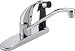 Peerless Single-Handle Kitchen Sink Faucet with Integrated Side Sprayer, Chrome P114LF