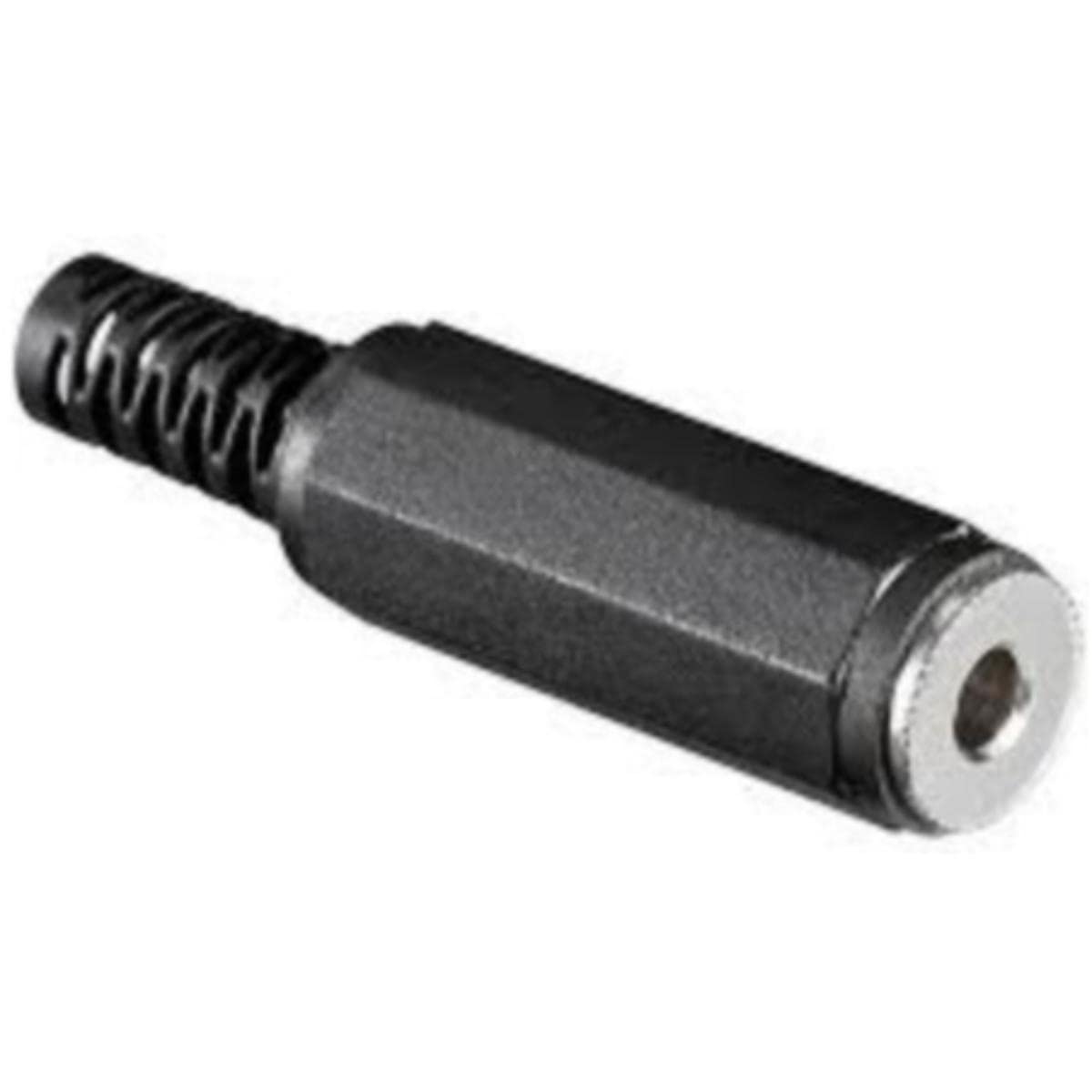 Audio connectors 609112, jack socket 2.5 mm length, stereo, plastic