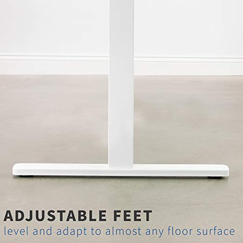 VIVO Electric MultiMotor Height Adjustable Corner 3 Leg Standing Desk
