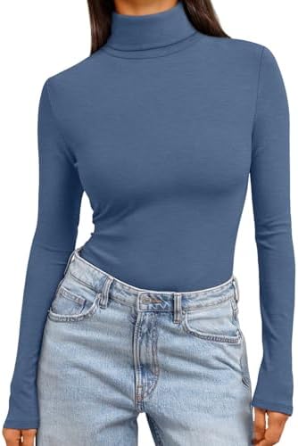 J.Crew Women's Tissue Turtleneck Tee (XXS, Olive Green) at Amazon