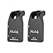 Muslady Guitar System Transmitter & Receiver 2.4G Wireless Built-in Rechargeable Lithium Battery 30M Transmission Range for Electric Guitar Bass (Black)