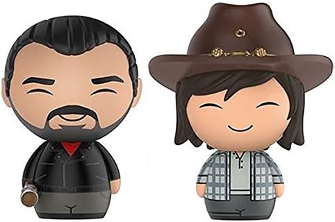 Funko Dorbz The Walking Dead Exclusive 2-Pop Bundle - Negan & Carl Vinyl Figures