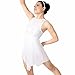 MiDee Lyrical Dance Costume Dress Illusion Sweetheart Sequins Trianglar Cut Skirt