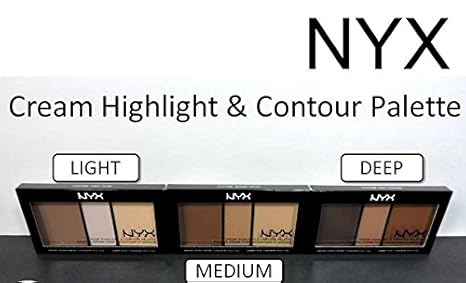 nyx cream contour palette
