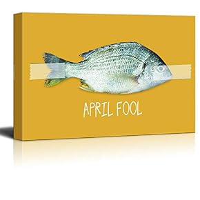 Framed April Day Theme Design Home Artwork for...