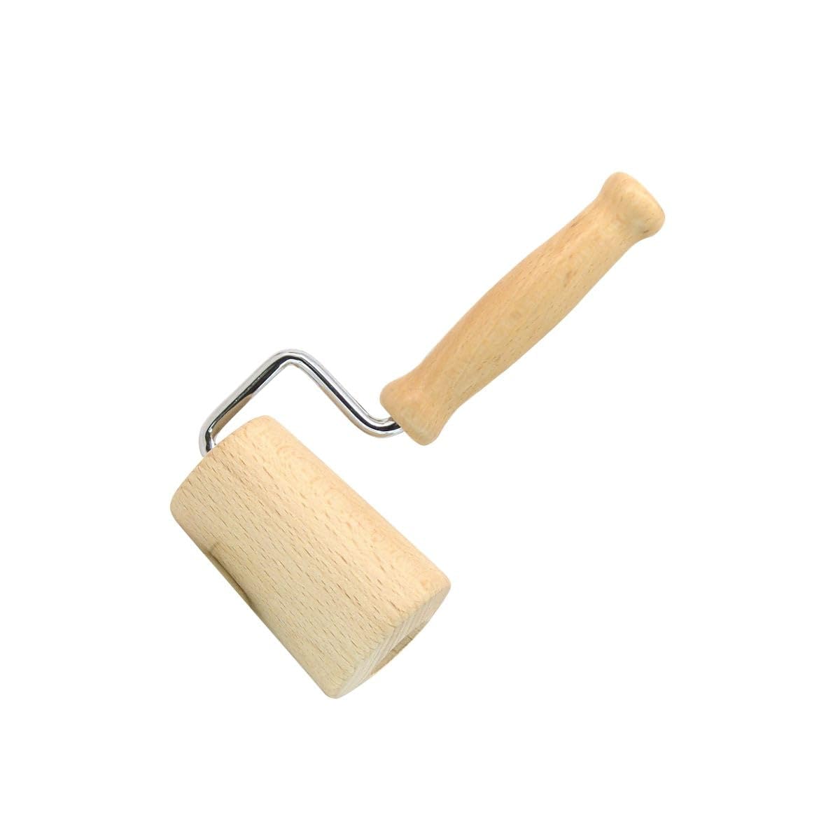 Fackelmann "Fair Beech Pastry Roller, Beige, 6.7 x 3.1-Inch