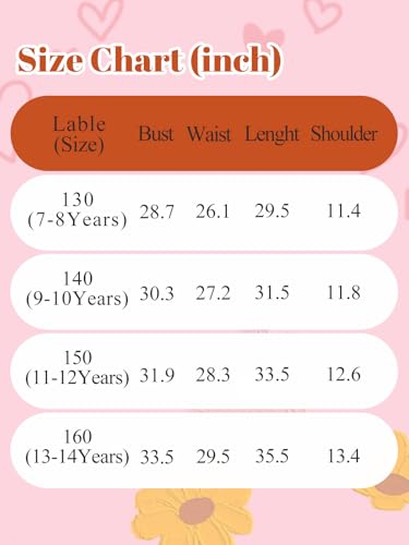 WIFFGO Girls Fall Winter Dresses Formal Fashion Belt Fit Knee High Modest Big Kids Midi Teen Dresses Outfits