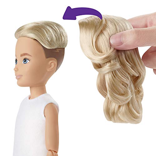 Creatable World GGT67 Deluxe Charakter Set, individuell gestaltbare Puppe mit blonden, welligen Haaren – Bild 6