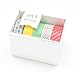 MT Kamoi Kakoshi Masking Tape Gift Box Pop, 15mm Width, 10mm Roll in 5 Pieces (MT05G001)