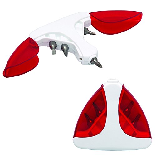 Click Here to See More Images Bags for Less Jack O’ Trades Multi Tool/screwdriver Set (White/Red)