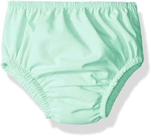 Sea Me Swim Baby Reusable Diaper with Snaps, Mint, 6-9M