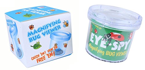 AlleTechPlus Critter Cage Magnifying Bug Reviewer Kid's Toy, Nature Exploration Toys Insect Magnifier Backyard Explorer (12 packs)