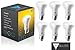 Triangle Bulbs T95059-6 (6 pack) - 9-Watt (65-Watt) R20 Indoor Flood LED Light Bulb, Soft white (3000K), 700 Lumens, Dimmable, 6-Pack