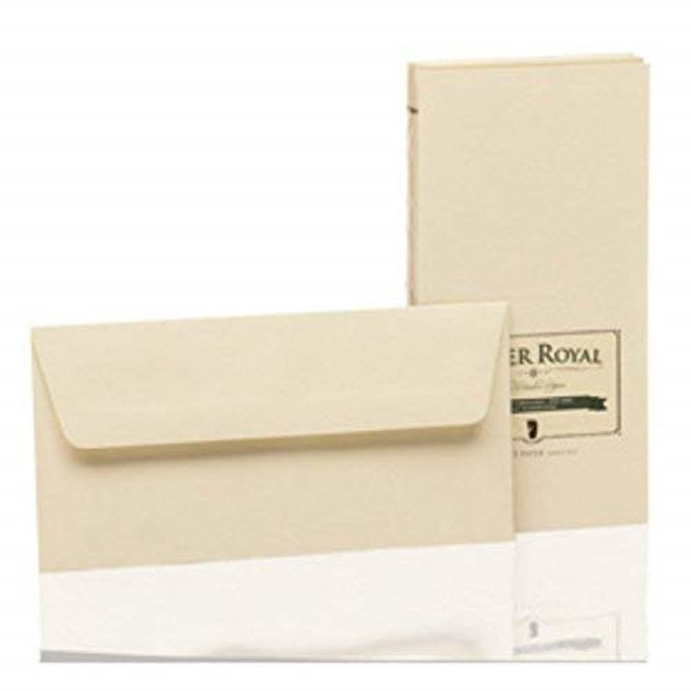 Rössler Papier 2033831008 - Papier Royal - Enveloppen pakket w. Sf., DIN lang, 20 stuks, gems