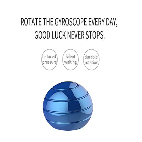 WedFeir Desk Toy Balls, Full Body Optical Illusion Metal Stress