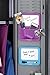 Five Star Locker Accessories, Locker Dry Erase Board with Storage Pocket, Magnetic, Berry Pink/Purple (72594)